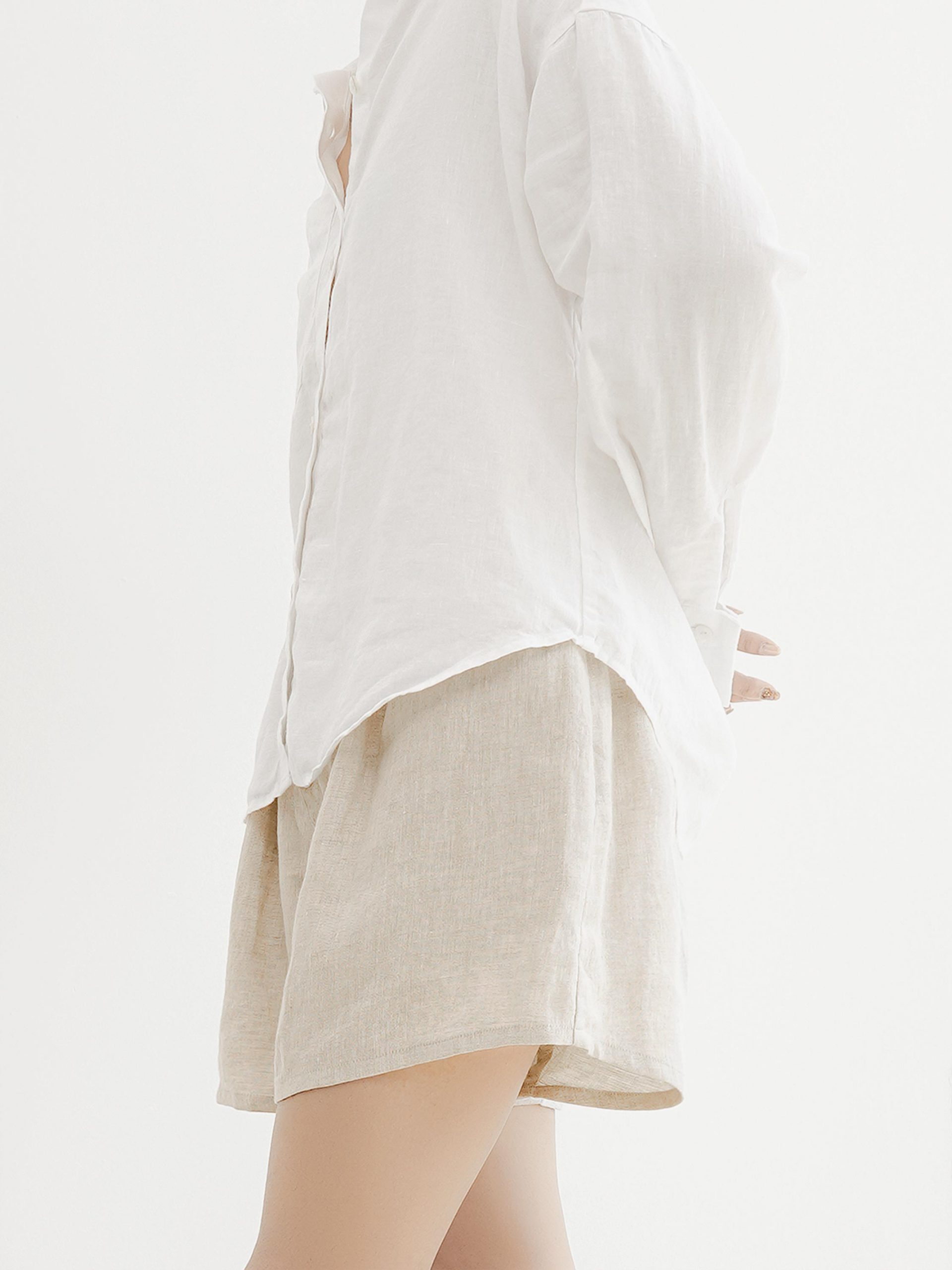 Emile Dress – Beige - Ảnh 4