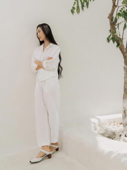 Camomille Pants – White